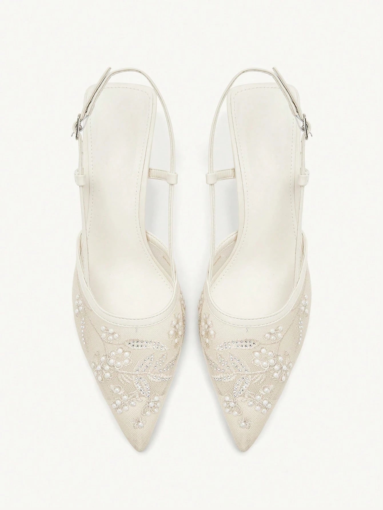 Women's Mid Heel Pointed Toe Stiletto Party Pumps