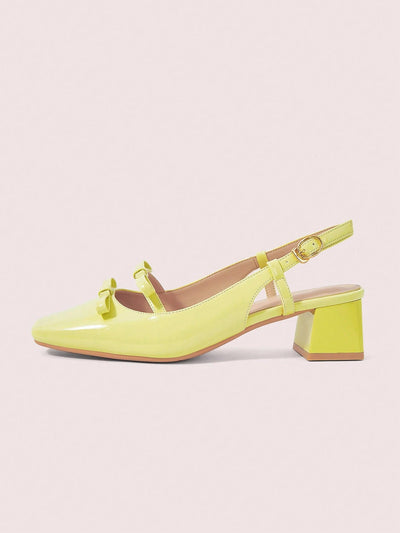 DOLLMOD New Design French Back Open Retro Mary Jane Bow Knot Platform High Heel