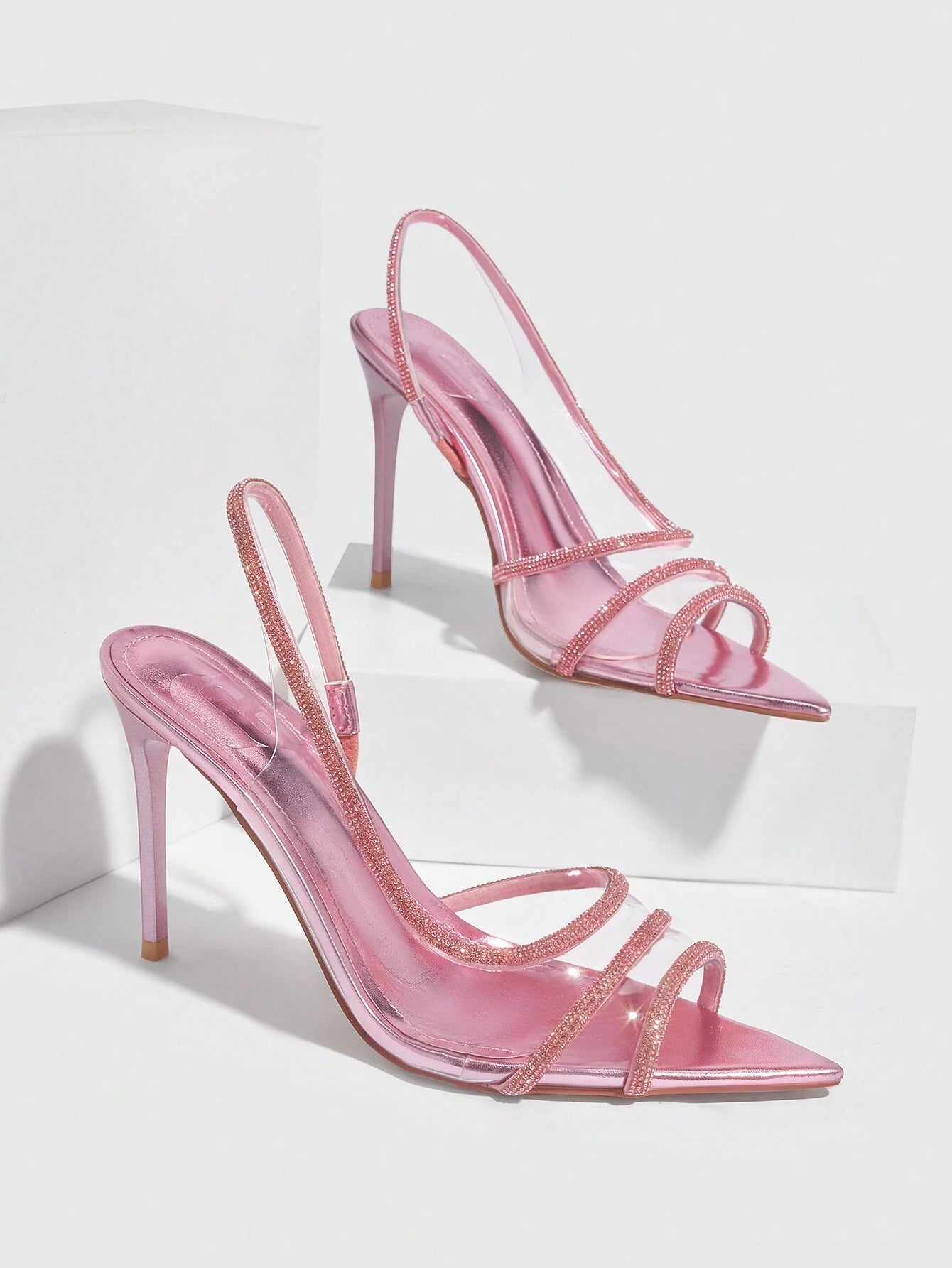 Woman Shoes Black Fashion High Heel Sandals With Bowknot