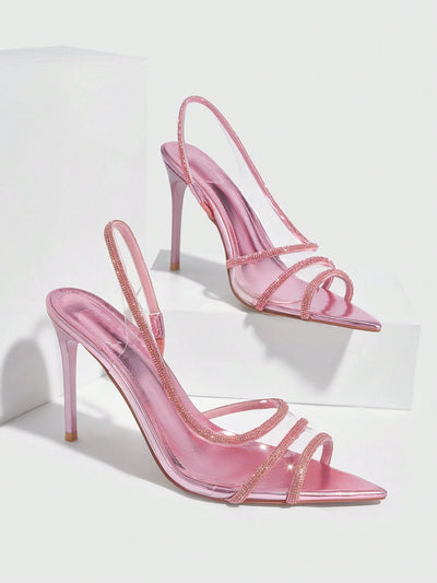 Woman Shoes Black Fashion High Heel Sandals With Bowknot