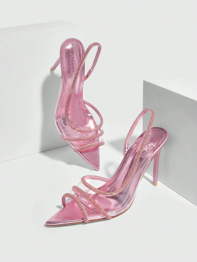 Woman Shoes Black Fashion High Heel Sandals With Bowknot