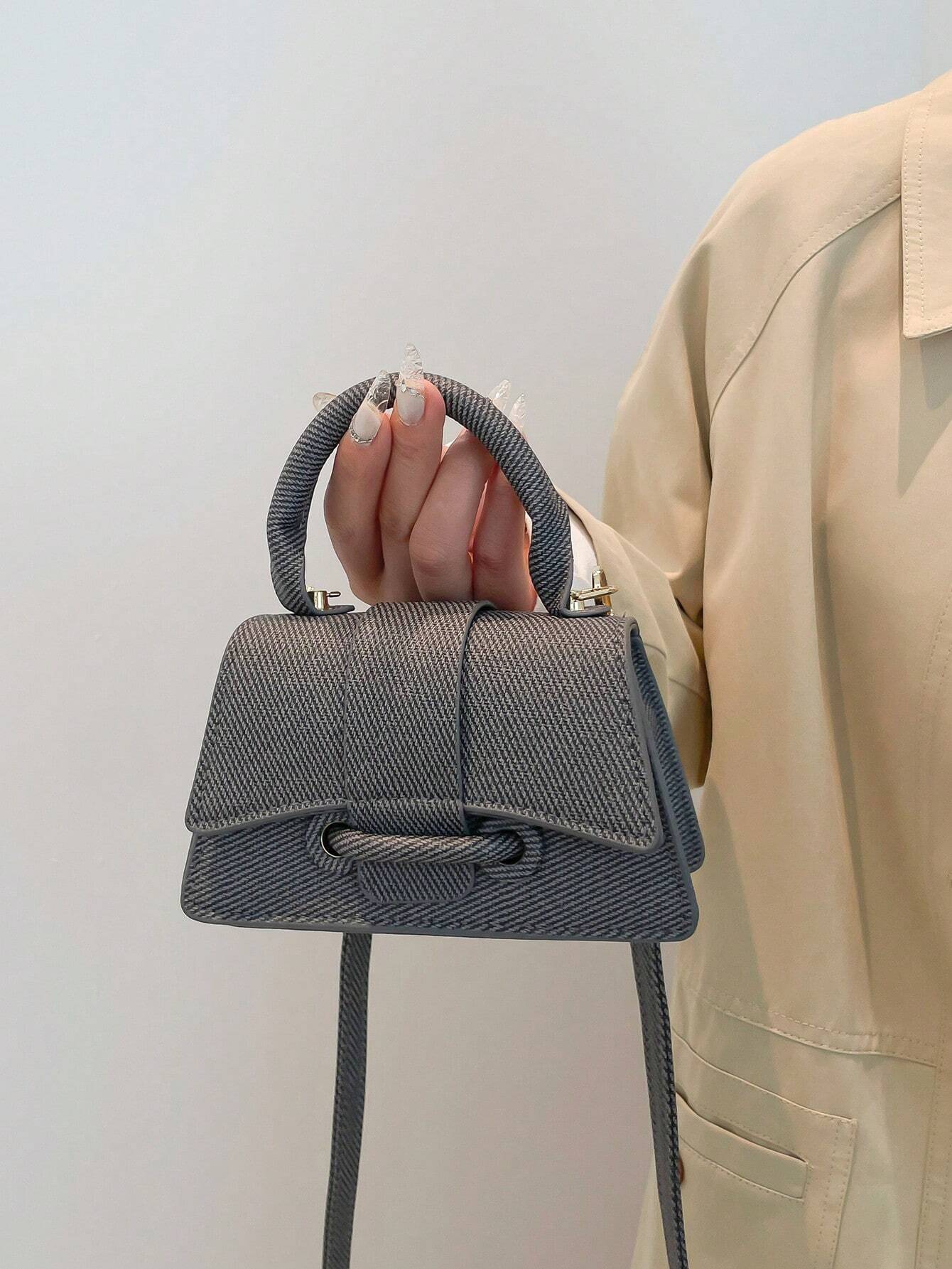 High-Quality Pouch, Mini Square Bag