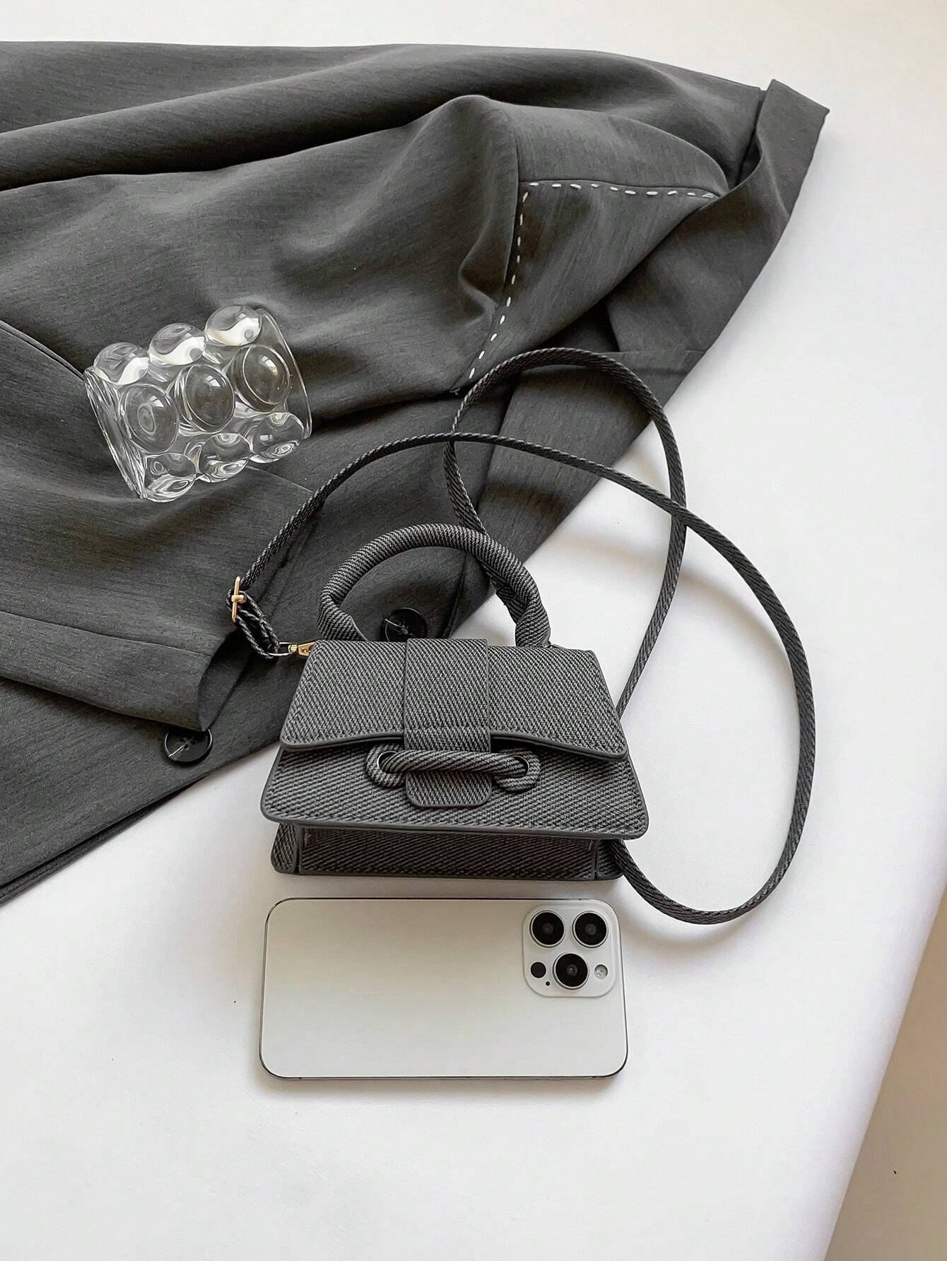 High-Quality Pouch, Mini Square Bag
