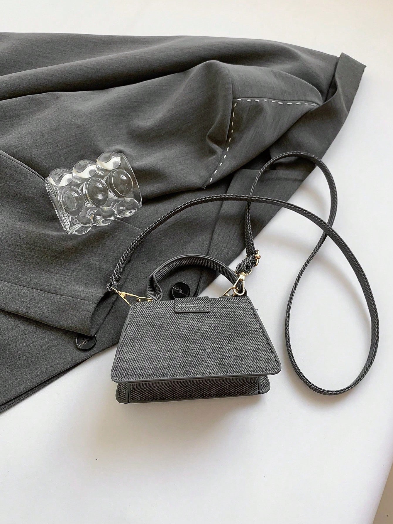High-Quality Pouch, Mini Square Bag