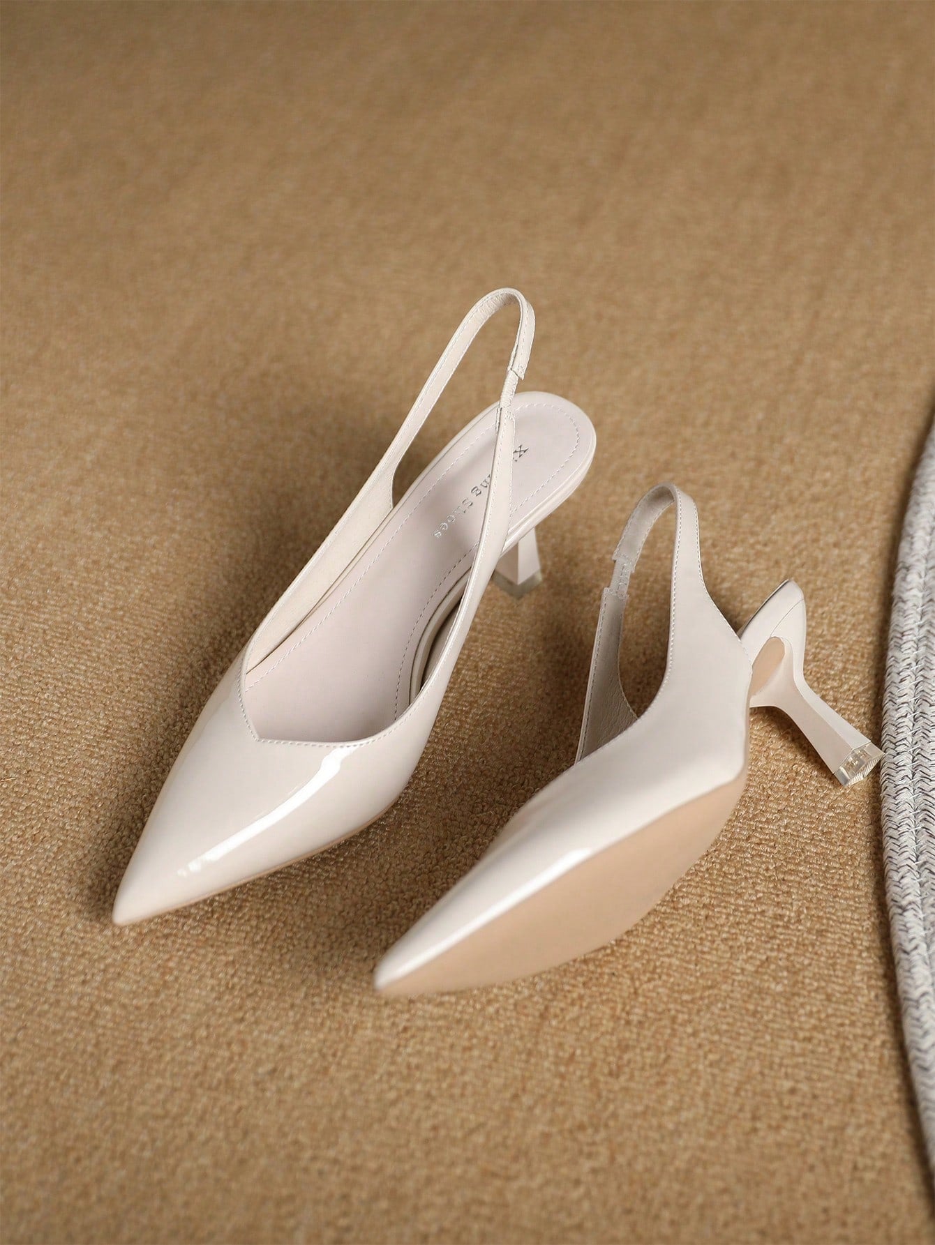 Ladies Backless Slip-On Pumps