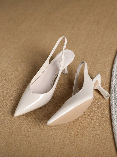 Ladies Backless Slip-On Pumps