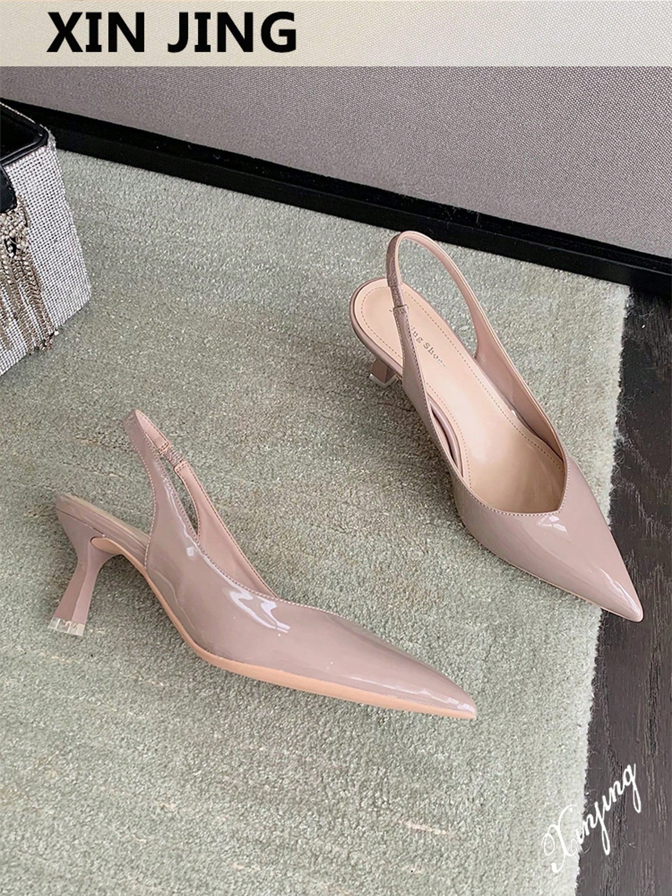 Ladies Backless Slip-On Pumps