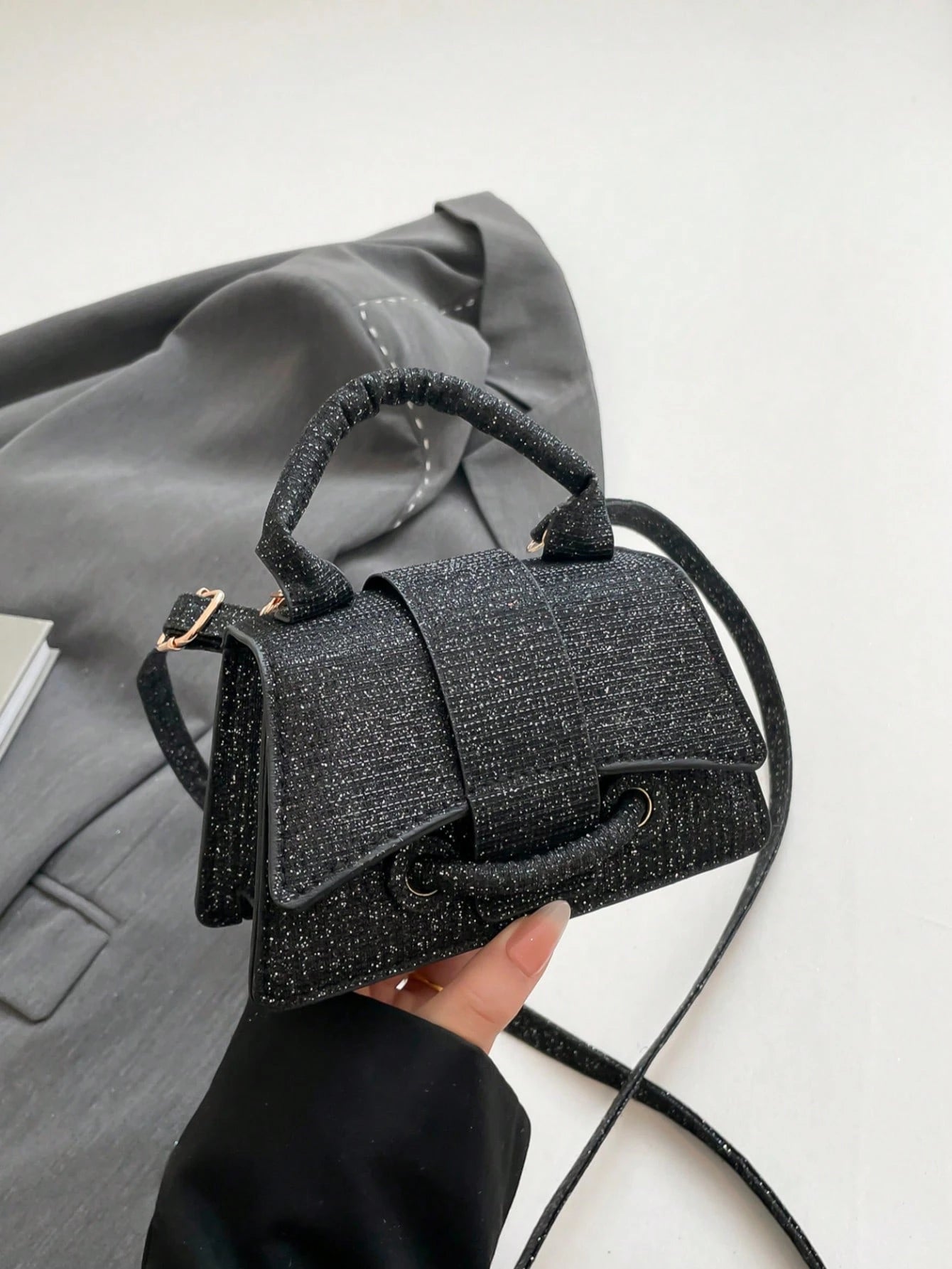 High-Quality Pouch, Mini Square Bag