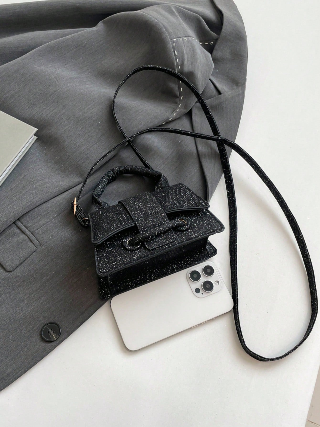 High-Quality Pouch, Mini Square Bag