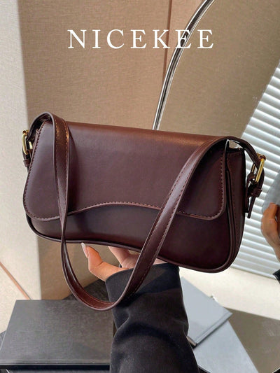 Minimalist Flap Square Bag For Teen Girls