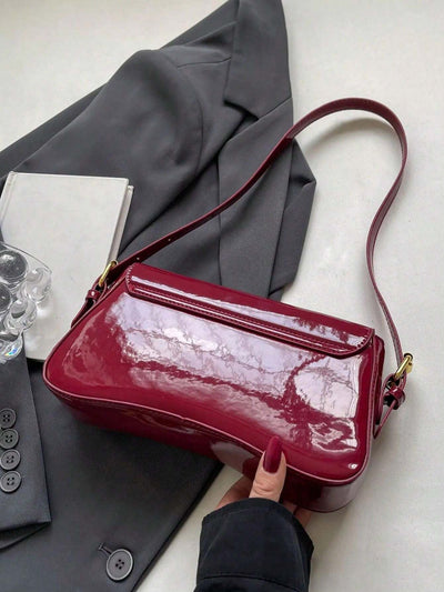 Minimalist Flap Square Bag For Teen Girls