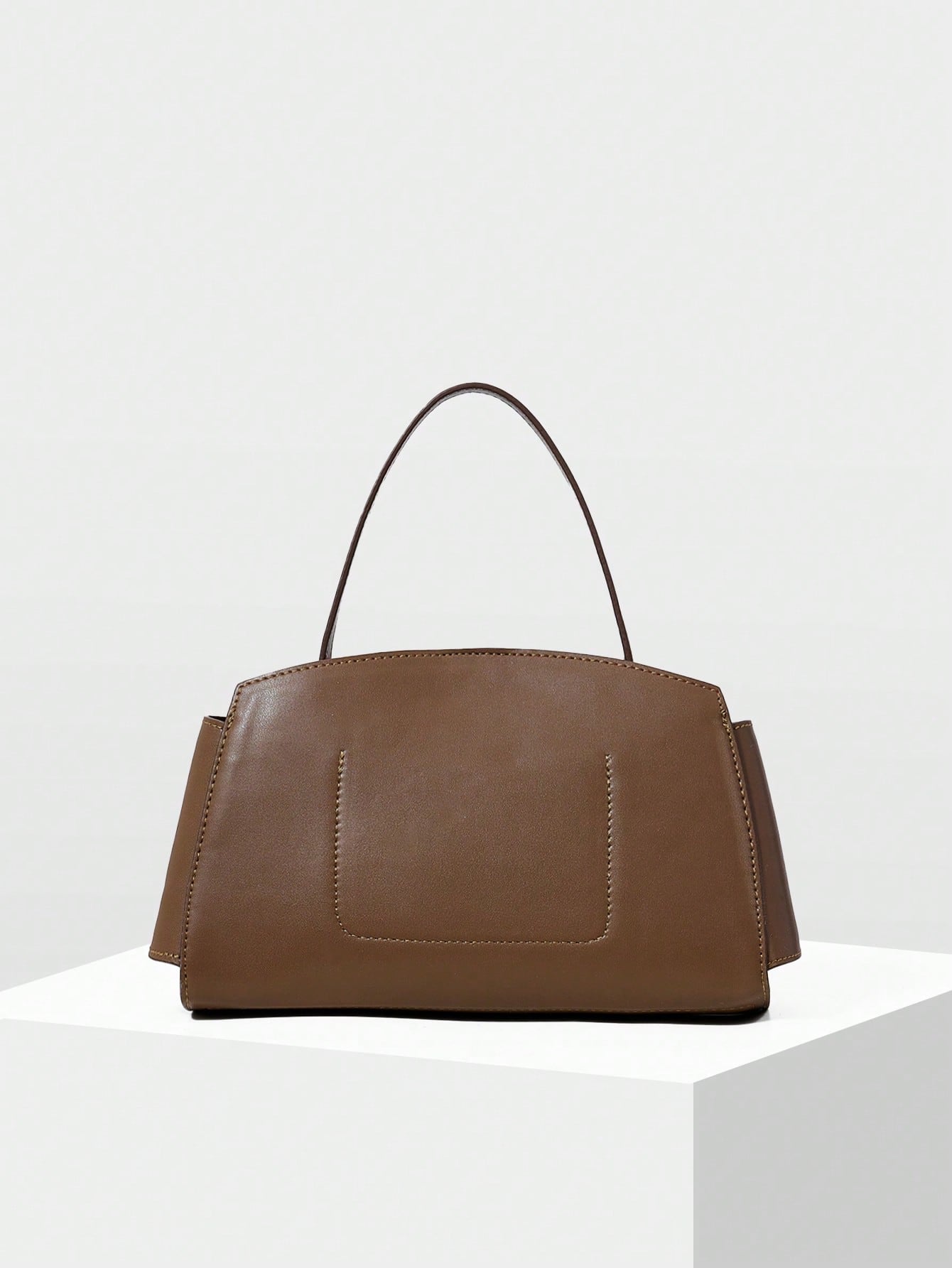 MOTF PREMIUM IRONMONGERY PU LEATHER TOP HANDLE BAG