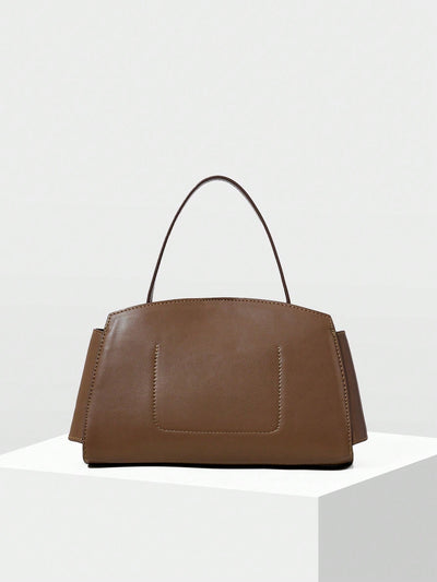MOTF PREMIUM IRONMONGERY PU LEATHER TOP HANDLE BAG