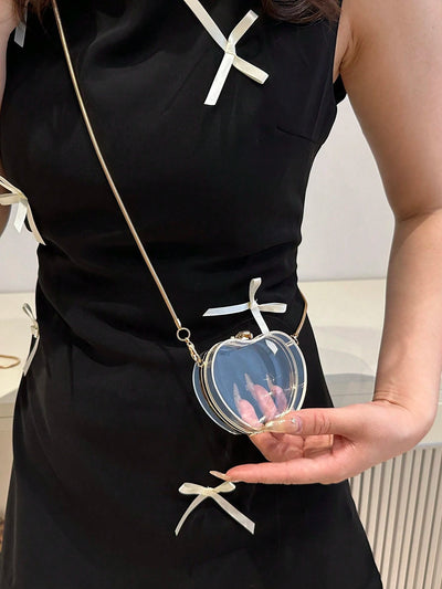 Niche Design Metal Chain Bag