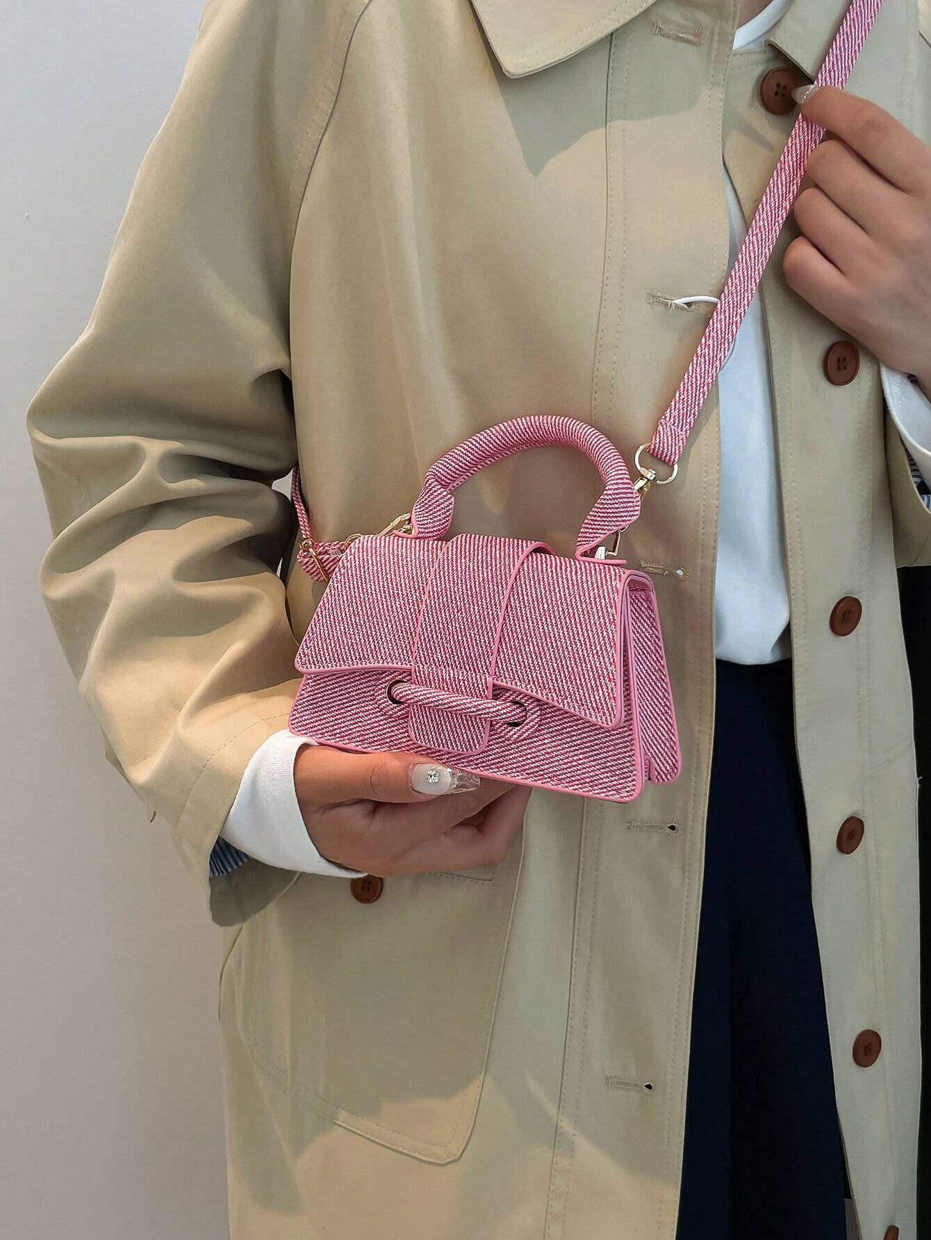 High-Quality Pouch, Mini Square Bag