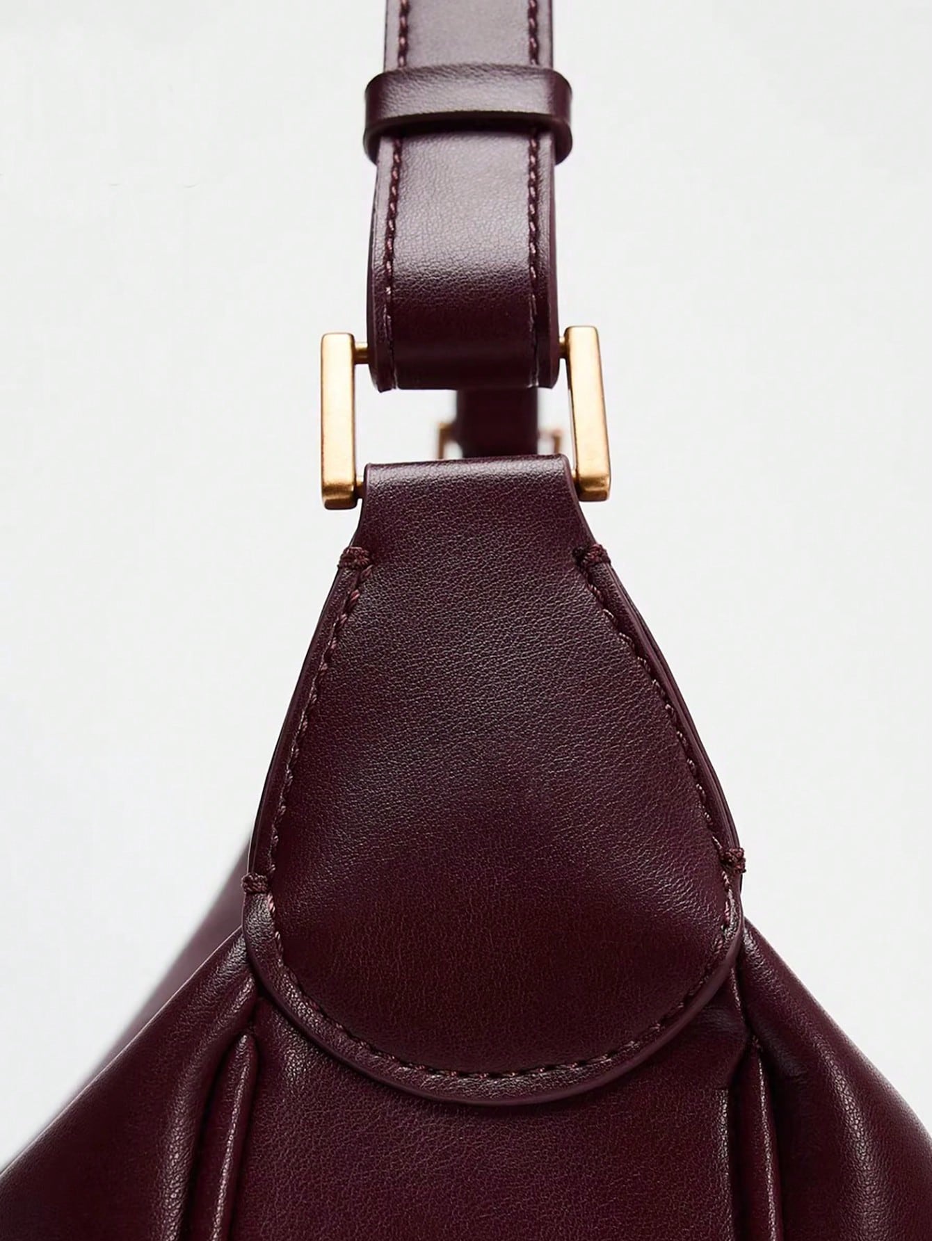 Minimalist Chic Canvas Crescent Shoulder Bag