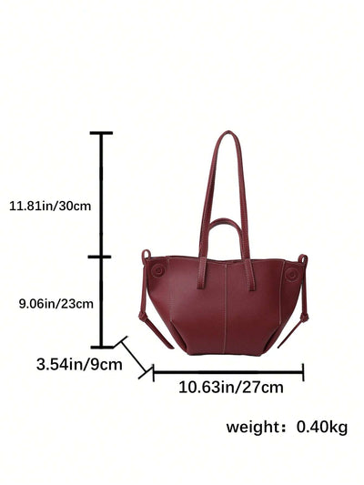 Minimalist Fashionable Versatile Large Capacity Tote Shoulder Bag