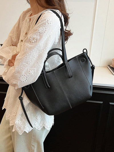 Minimalist Fashionable Versatile Large Capacity Tote Shoulder Bag