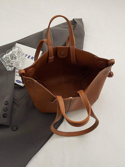 Minimalist Fashionable Versatile Large Capacity Tote Shoulder Bag