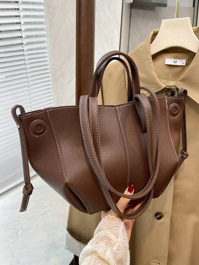 Minimalist Fashionable Versatile Large Capacity Tote Shoulder Bag