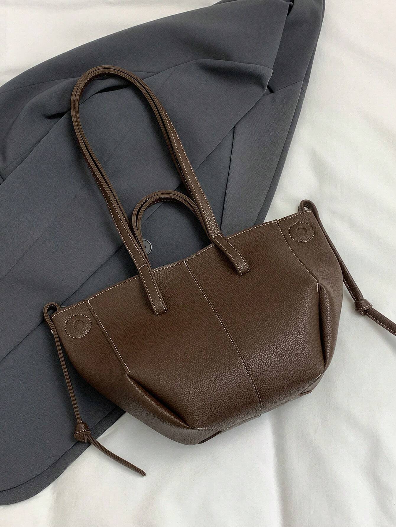 Minimalist Fashionable Versatile Large Capacity Tote Shoulder Bag