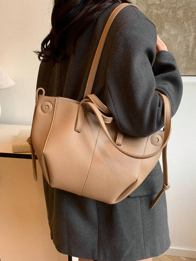 Minimalist Fashionable Versatile Large Capacity Tote Shoulder Bag
