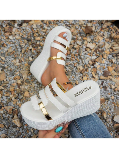 Women's New Height-Increasing Polyurethane Wedge Heel Sandals
