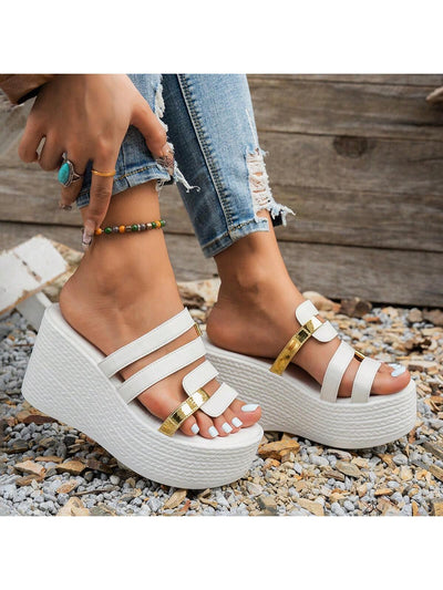 Women's New Height-Increasing Polyurethane Wedge Heel Sandals