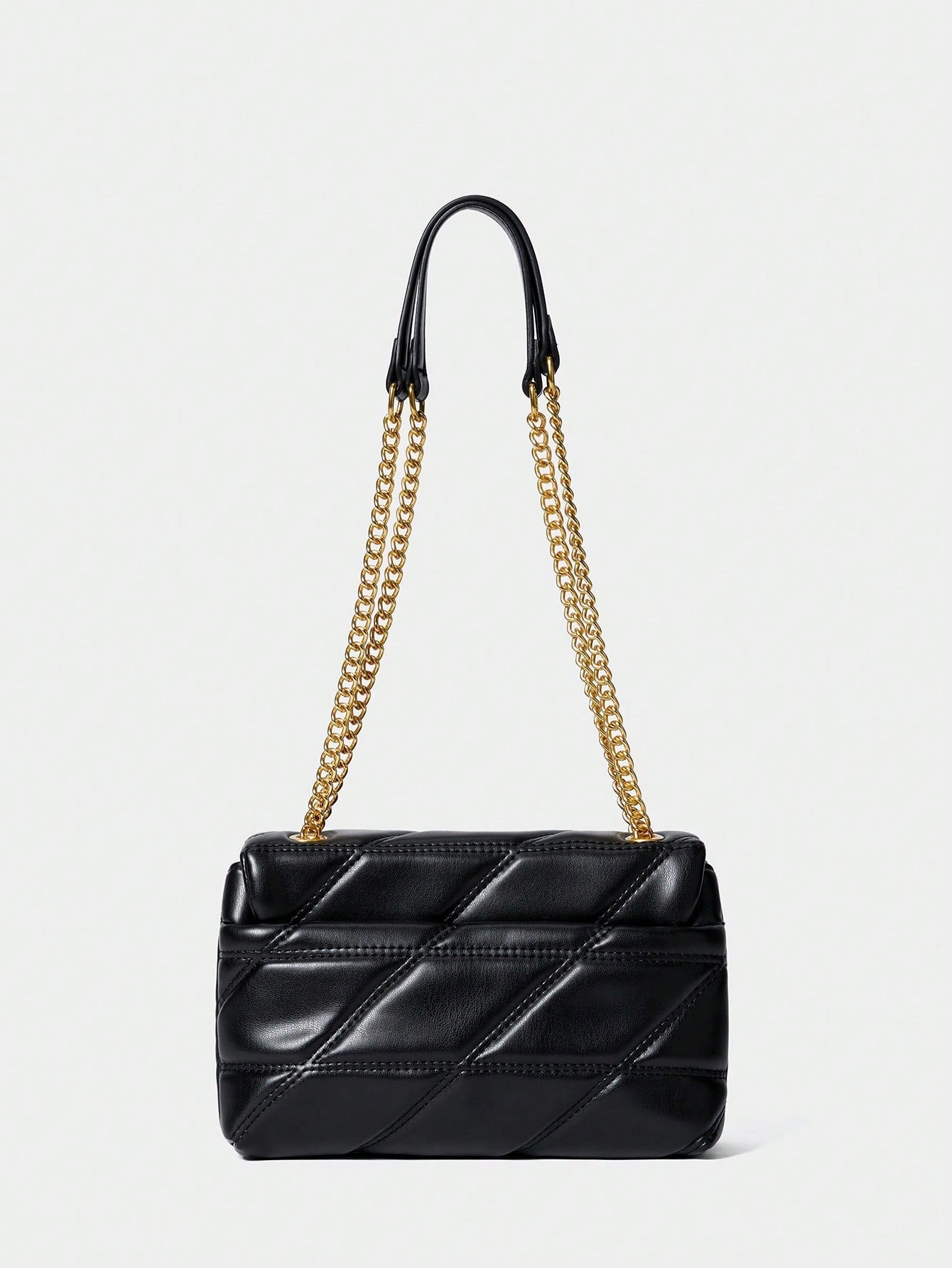 Women's Fashion Versatile Solid Color Classic Shoulder Bag