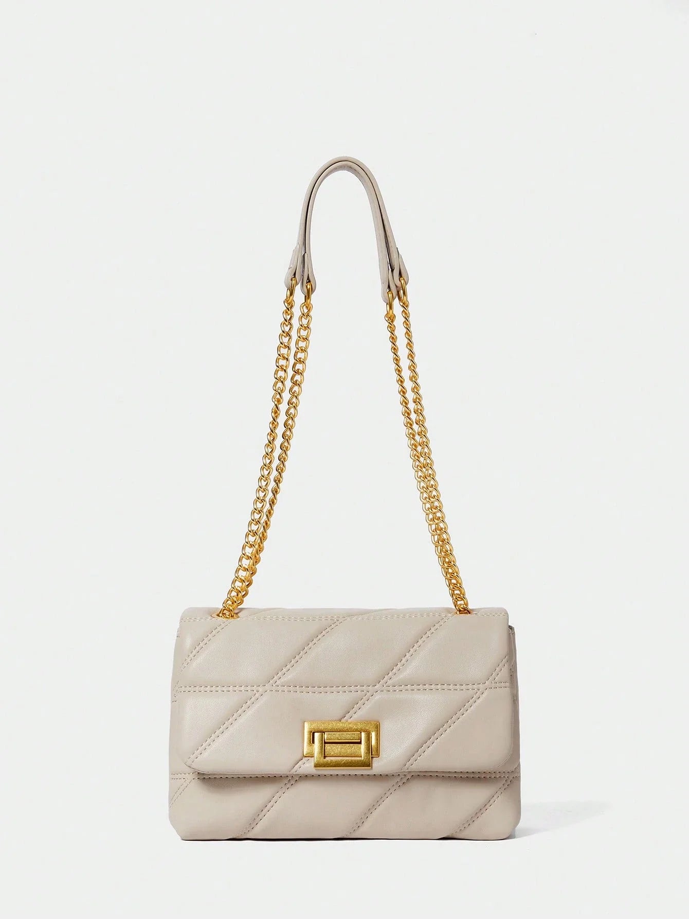 Women's Fashion Versatile Solid Color Classic Shoulder Bag