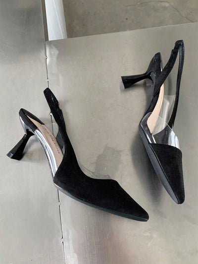 Women White Sculptural Heeled Pumps