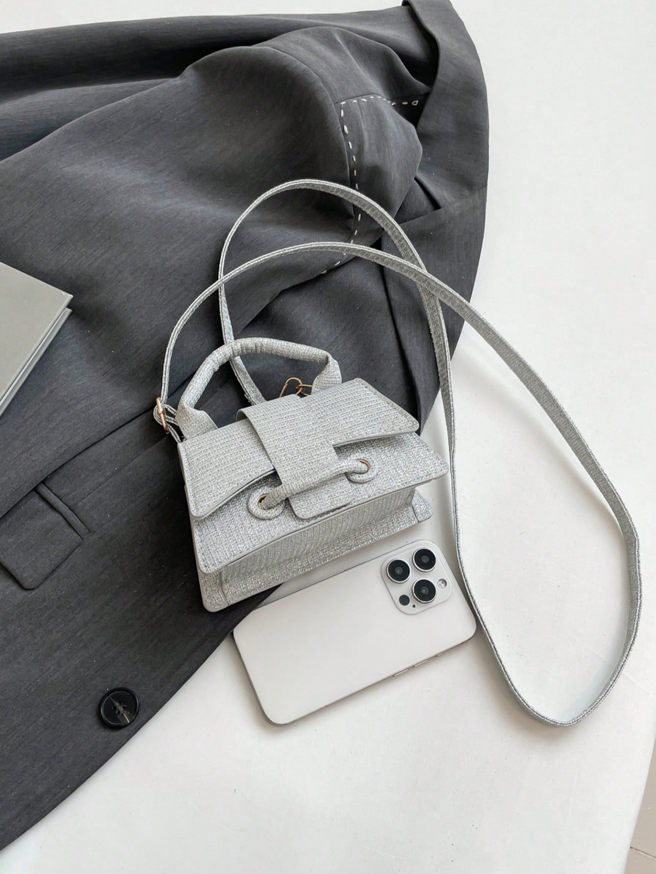 High-Quality Pouch, Mini Square Bag