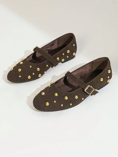 Women's Flat Shoes Mary Jane Shoes