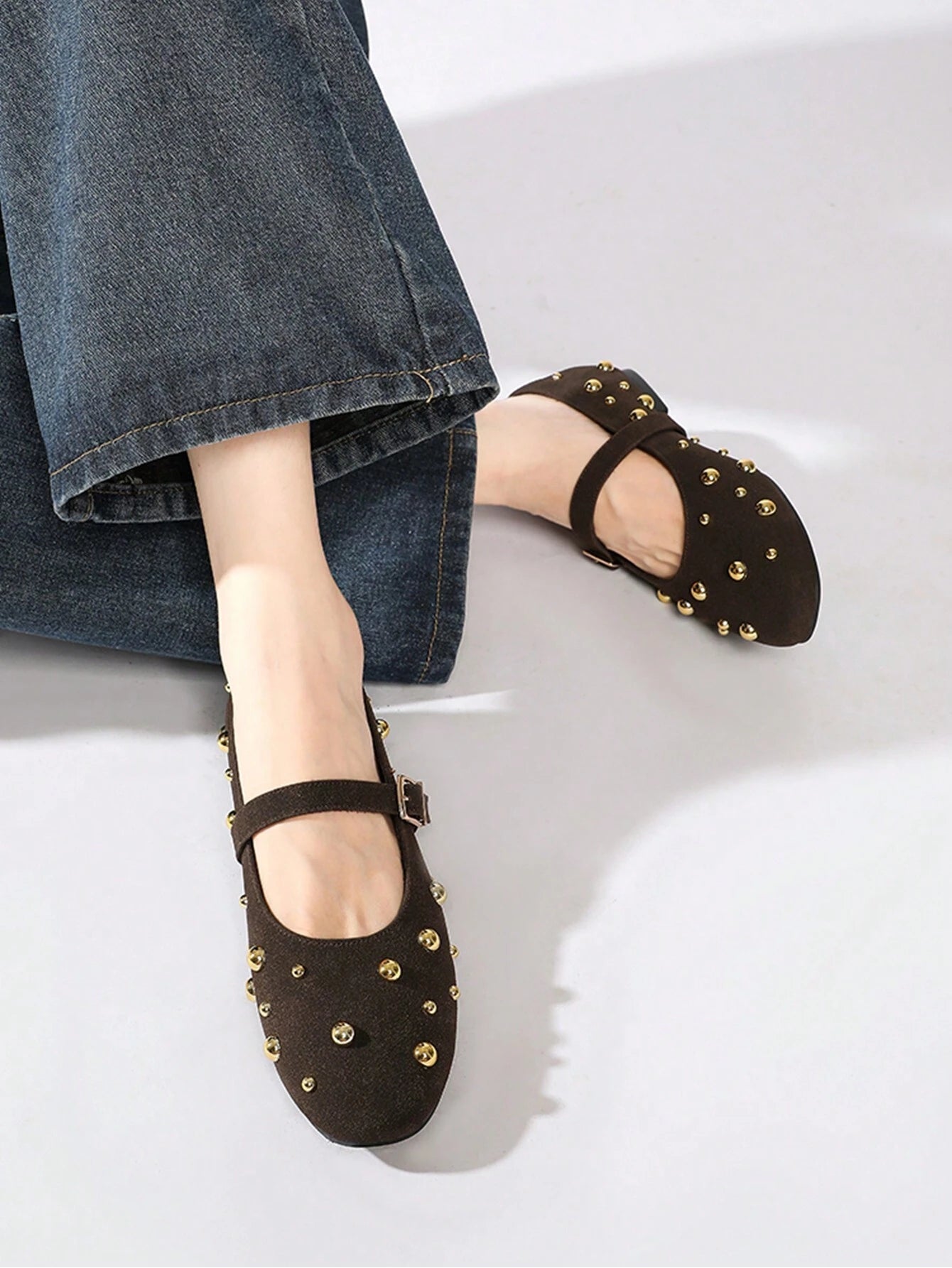 Women's Flat Shoes Mary Jane Shoes