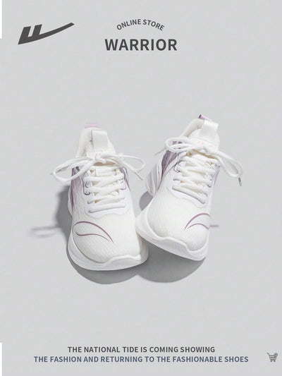 Women's Lace-Up Ombre Color Running Sneakers