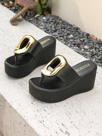 Women's New Height-Increasing Polyurethane Wedge Heel Sandals