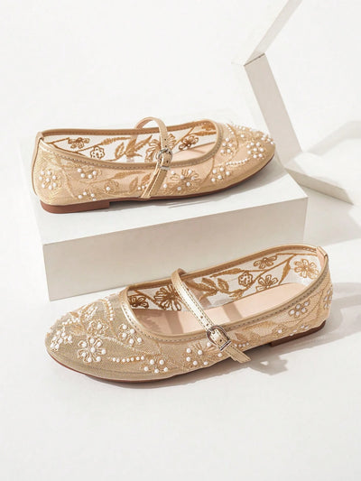 Women's Round Toe Mesh Ballet Flats