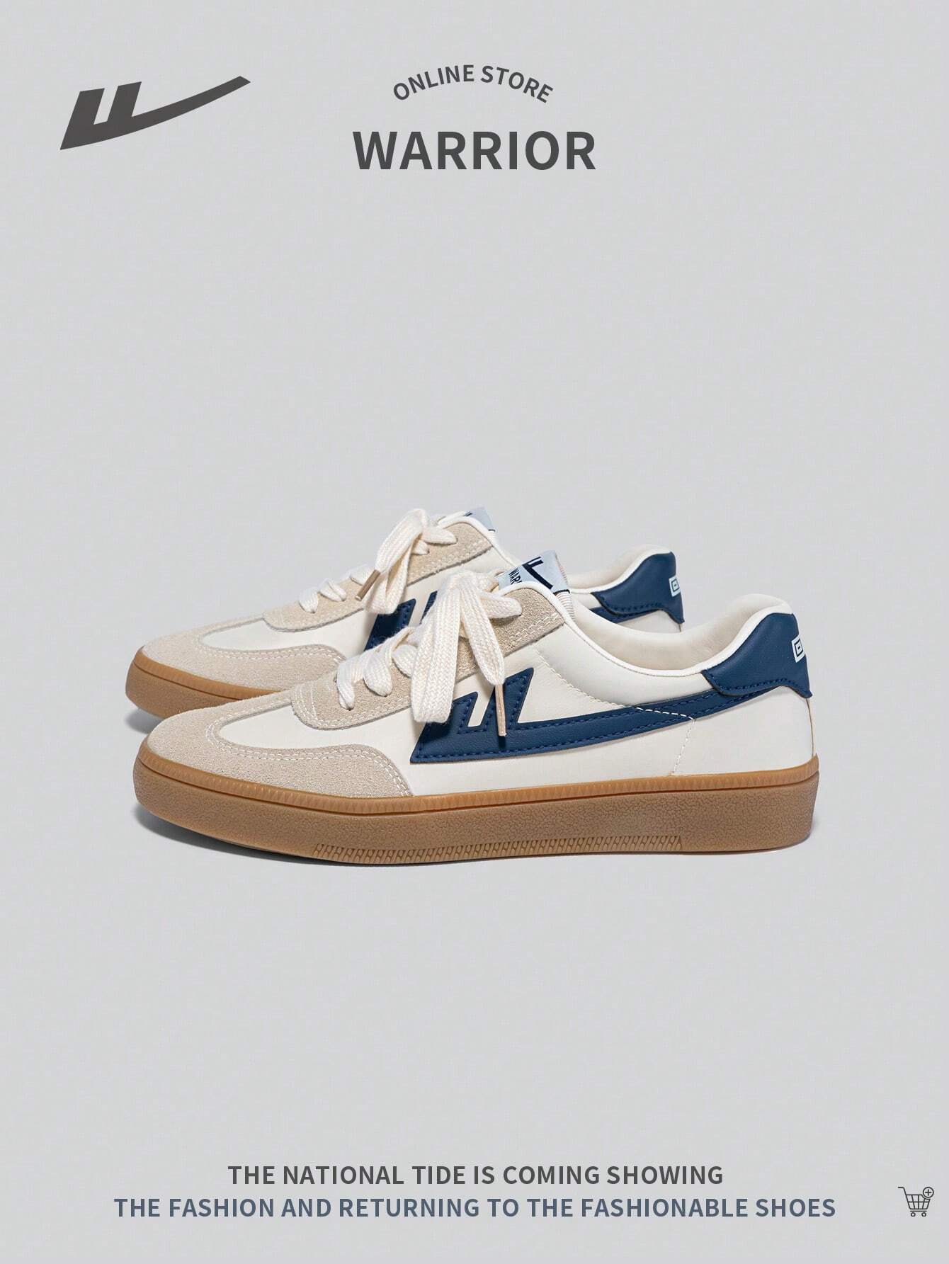 Women's Sporty Front Lace Up Skate Shoes