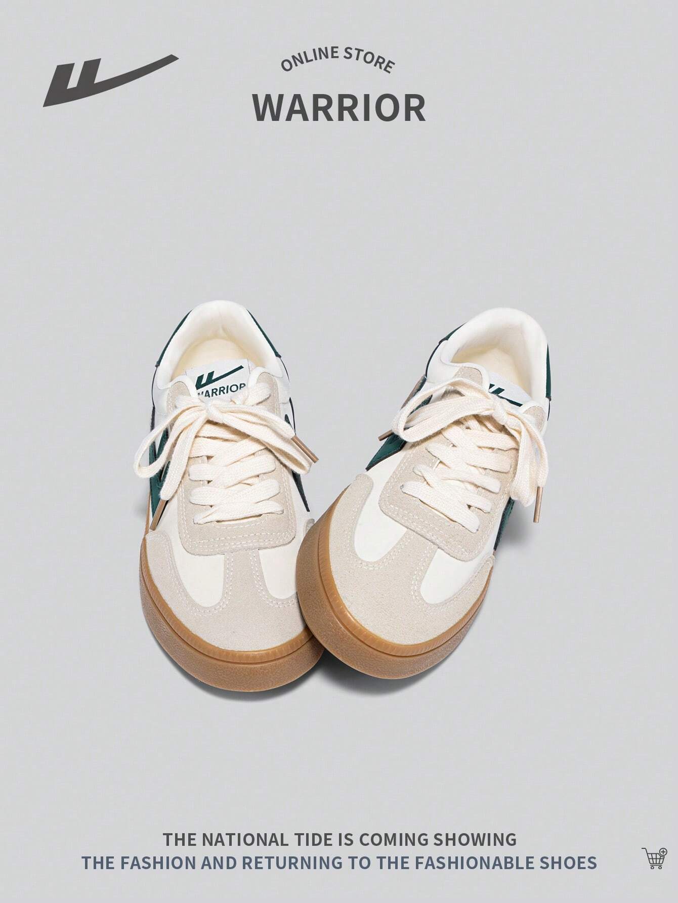 Women's Sporty Front Lace Up Skate Shoes